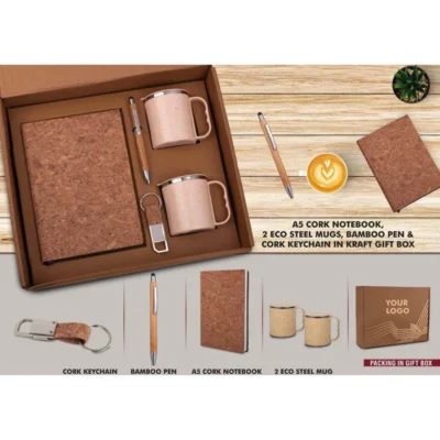 Buy EcoSet Office Gift Set in bulk for Corporate Gifting | Corporate Gyft