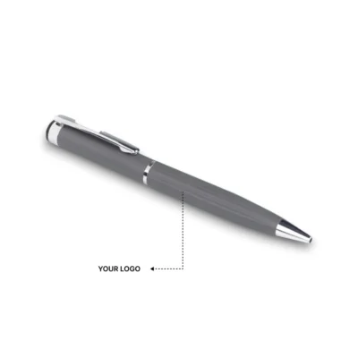 Buy Groove Brass Metal Pen with Stripes in bulk for Corporate Gifting | Corporate Gyft