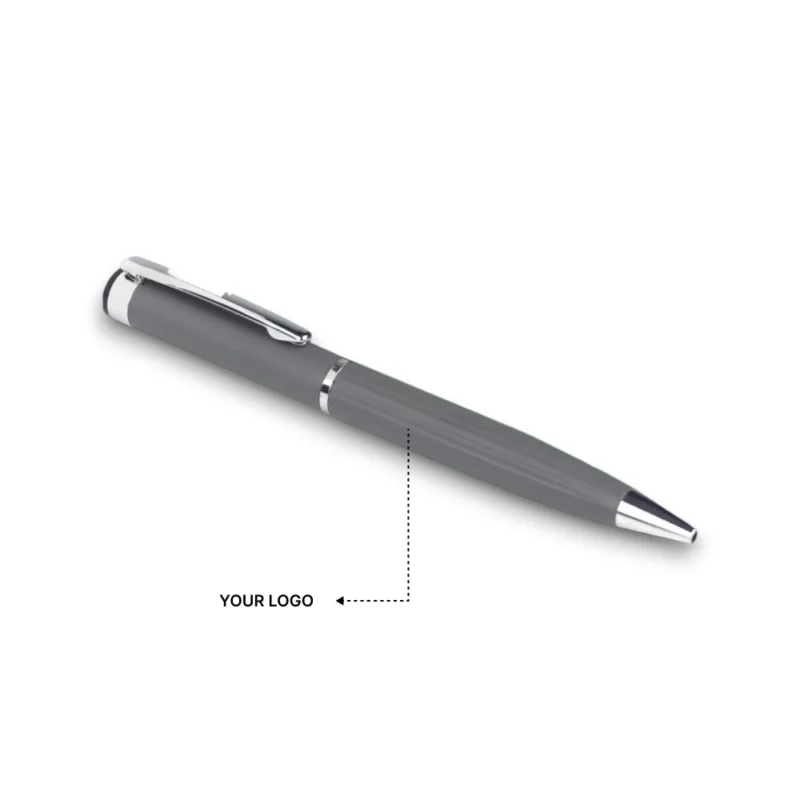 Buy Groove Brass Metal Pen with Stripes in bulk for Corporate Gifting | Corporate Gyft