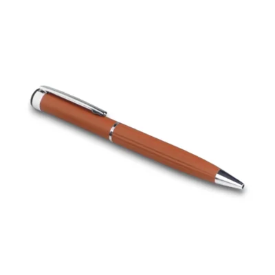 Buy Groove Brass Metal Pen with Stripes in bulk for Corporate Gifting | Corporate Gyft