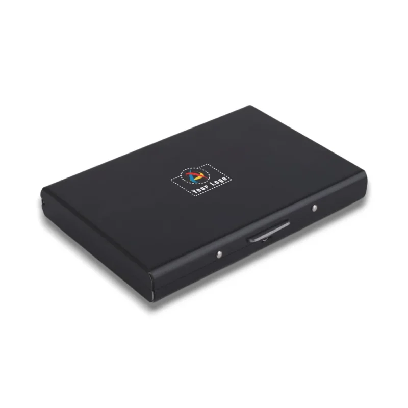 Buy Gunmetal SS Credit Card Case in bulk for Corporate Gifting | Corporate Gyft