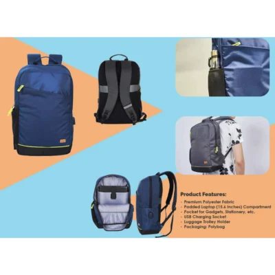 Buy Neo Laptop Backpack in bulk for Corporate Gifting | Corporate Gyft