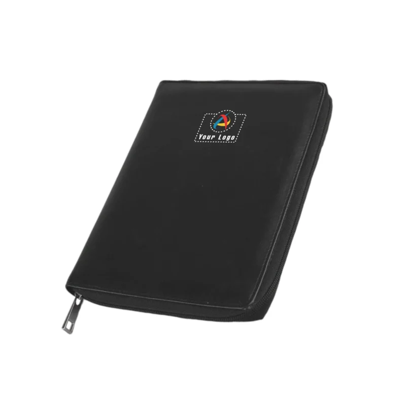 Buy Omni Zippered Work Folder with Notebook in bulk for Corporate Gifting | Corporate Gyft
