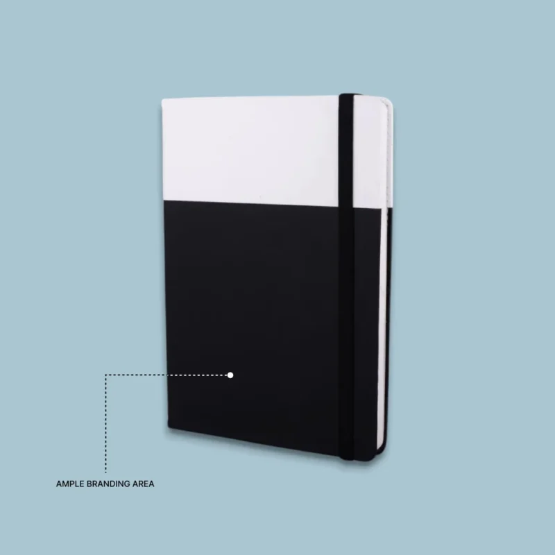 Buy Optima Two Tone Notebook with Fastener in bulk for Corporate Gifting | Corporate Gyft