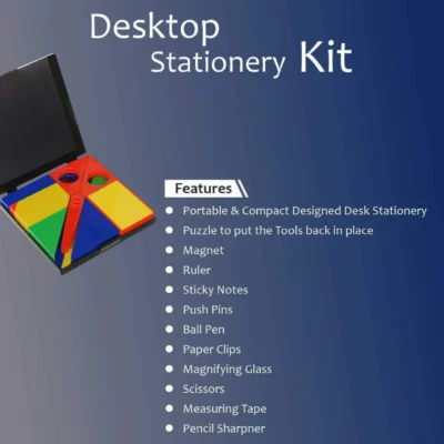 Buy Puzzled Desktop Stationery Kit in bulk for Corporate Gifting | Corporate Gyft