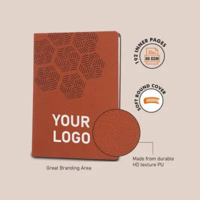 Buy Snowflake Notebook with Bookmark in bulk for Corporate Gifting | Corporate Gyft