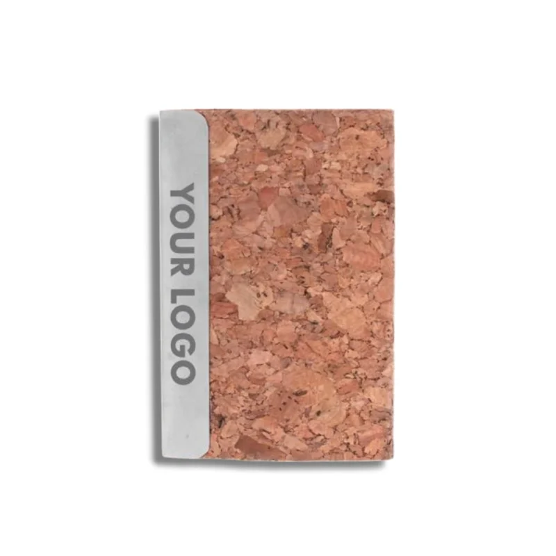 Buy Cork Coated Magnetic Visiting Card Holder in bulk for Corporate Gifting | Corporate Gyft