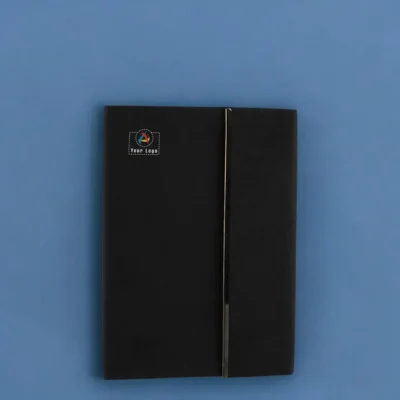 Buy Stealth 3-Fold Notebook with Metal Edge in bulk for Corporate Gifting | Corporate Gyft