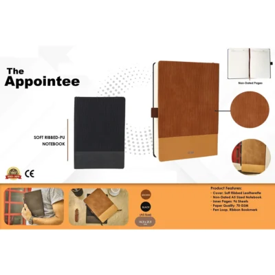 Buy The Appointee Notebook in bulk for Corporate Gifting | Corporate Gyft