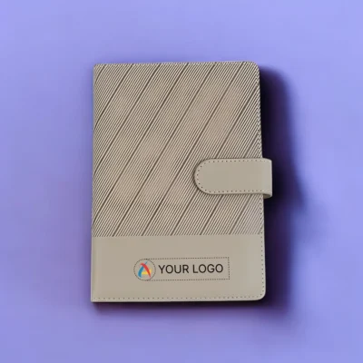 Buy Clerk Leatherette Notebook with Magnetic Flap in bulk for Corporate Gifting | Corporate Gyft