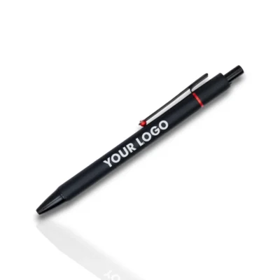 Buy Uno Black Metal Pen with Colored Highlights in bulk for Corporate Gifting | Corporate Gyft