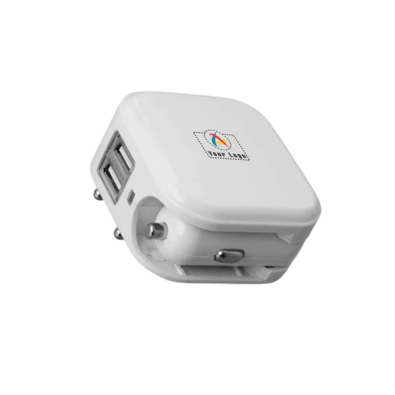 Buy DualPower USB Wall and Car Charger in bulk for Corporate Gifting | Corporate Gyft