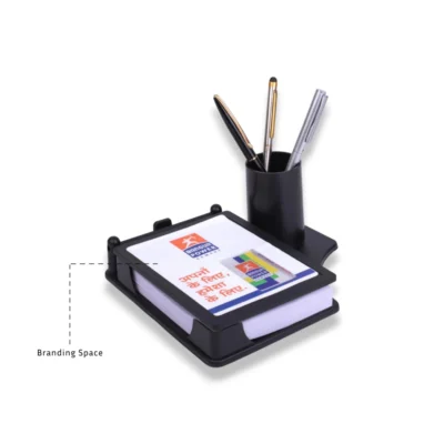 Buy Writing Pad with Pen Stand and Calendar in bulk for Corporate Gifting | Corporate Gyft