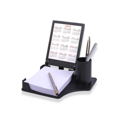 Buy Writing Pad with Pen Stand and Calendar in bulk for Corporate Gifting | Corporate Gyft