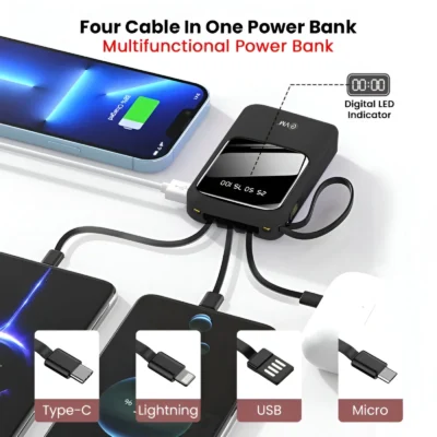 Buy EnCase Mini Power Bank Black in bulk for Corporate Gifting | Corporate Gyft