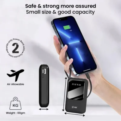 Buy EnCase Mini Power Bank Black in bulk for Corporate Gifting | Corporate Gyft