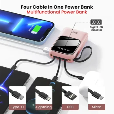Buy EnCase Mini Power Bank Pink in bulk for Corporate Gifting | Corporate Gyft