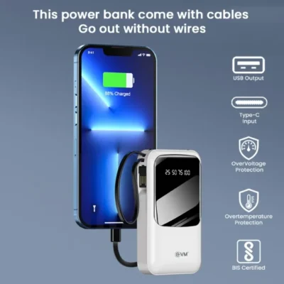 Buy EnCase Mini Power Bank White in bulk for Corporate Gifting | Corporate Gyft