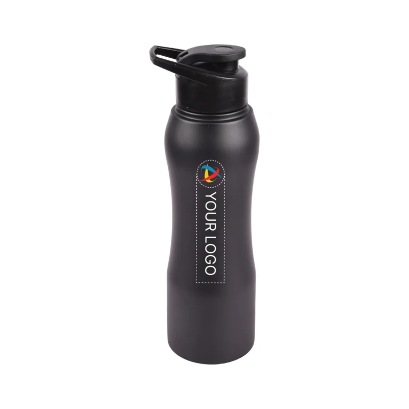 Buy Electra Black Flip Sports Bottle in bulk for Corporate Gifting | Corporate Gyft