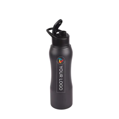 Buy Electra Black Flip Sports Bottle in bulk for Corporate Gifting | Corporate Gyft