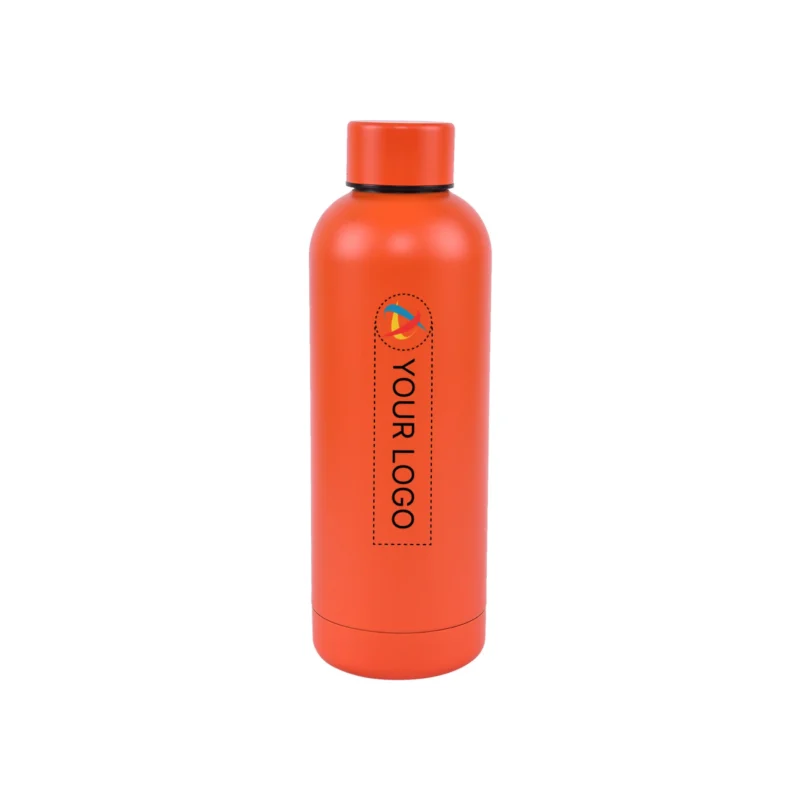 Buy Chill Orange Vacuum Bottle in bulk for Corporate Gifting | Corporate Gyft