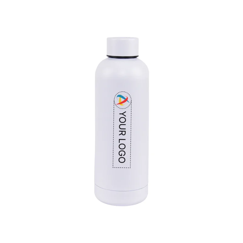 Buy Chill White Vacuum Bottle in bulk for Corporate Gifting | Corporate Gyft