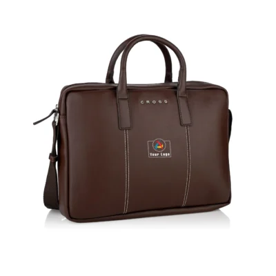 Buy Cross Croco Briefcase Brown in bulk for Corporate Gifting | Corporate Gyft