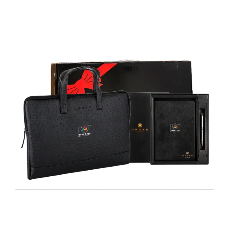 Buy Cross Racie Laptop Sleeve and Skylark Planner Set in bulk for Corporate Gifting | Corporate Gyft