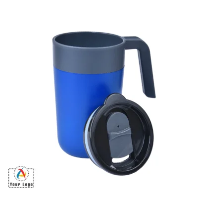 Buy Cuppa Blue Travel Mug in bulk for Corporate Gifting | Corporate Gyft