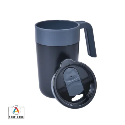 Buy Cuppa Black Travel Mug in bulk for Corporate Gifting | Corporate Gyft