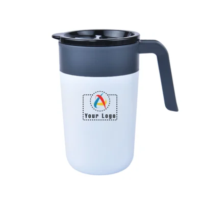 Buy Cuppa White Travel Mug in bulk for Corporate Gifting | Corporate Gyft
