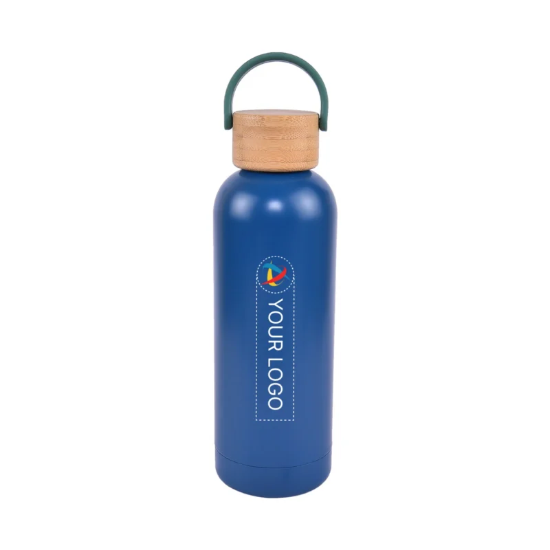 Buy Ebony Blue Vacuum Bottle in bulk for Corporate Gifting | Corporate Gyft