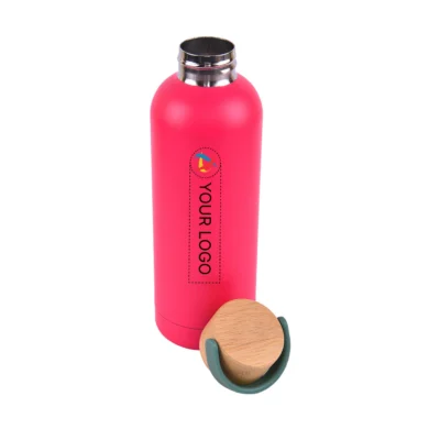 Buy Ebony Pink Vacuum Bottle in bulk for Corporate Gifting | Corporate Gyft