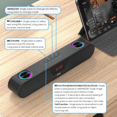 Buy EnBar 2.0 Bluetooth Speaker in bulk for Corporate Gifting | Corporate Gyft