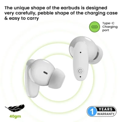 Buy Enbuds Pro True Wireless Earbuds - White in bulk for Corporate Gifting | Corporate Gyft