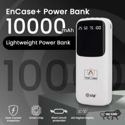Buy Encase+ Power Bank - White in bulk for Corporate Gifting | Corporate Gyft