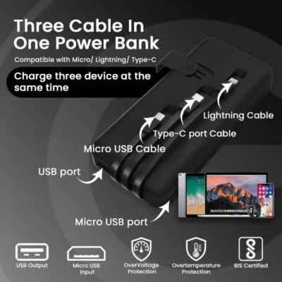Buy Enduro Power Bank in bulk for Corporate Gifting | Corporate Gyft
