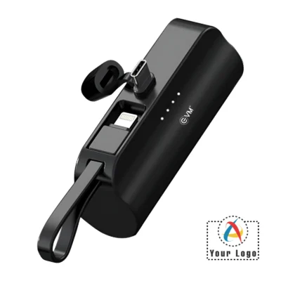 Buy EnLite L Power Bank - Black in bulk for Corporate Gifting | Corporate Gyft