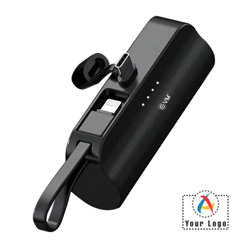 Buy EnLite L Power Bank - Black in bulk for Corporate Gifting | Corporate Gyft