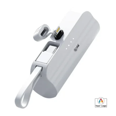 Buy EnLite L Power Bank - White in bulk for Corporate Gifting | Corporate Gyft