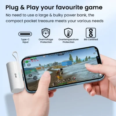 Buy EnLite L Power Bank - White in bulk for Corporate Gifting | Corporate Gyft