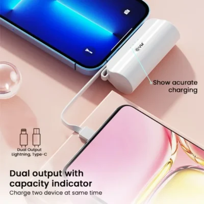Buy EnLite L Power Bank - White in bulk for Corporate Gifting | Corporate Gyft