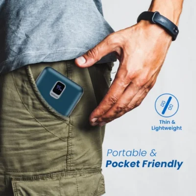 Buy Ennano Pro 20 Power Bank - Seagreen in bulk for Corporate Gifting | Corporate Gyft