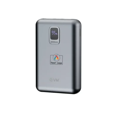 Buy Ennano Pro 20 Power Bank - Silver in bulk for Corporate Gifting | Corporate Gyft