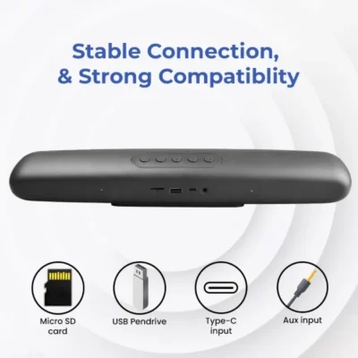 Buy EnVibe Bluetooth Speaker Black in bulk for Corporate Gifting | Corporate Gyft