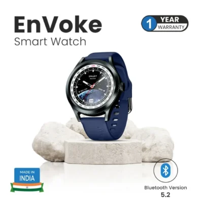 Buy EnVoke Smart Watch Blue in bulk for Corporate Gifting | Corporate Gyft