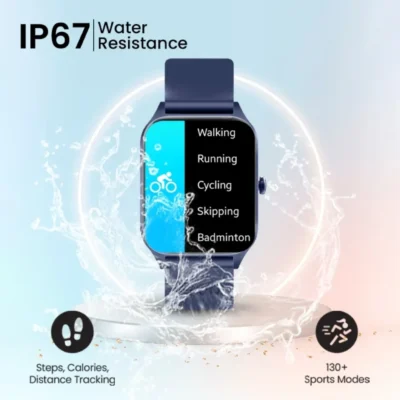 Buy EnWrist Smart Watch Blue in bulk for Corporate Gifting | Corporate Gyft