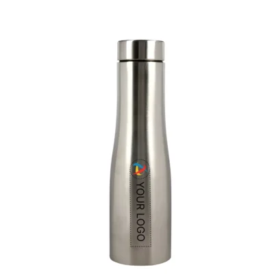 Buy Flora Silver Sports Bottle in bulk for Corporate Gifting | Corporate Gyft