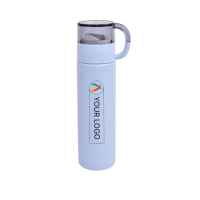 Buy Cloud Blue Sports Bottle in bulk for Corporate Gifting | Corporate Gyft