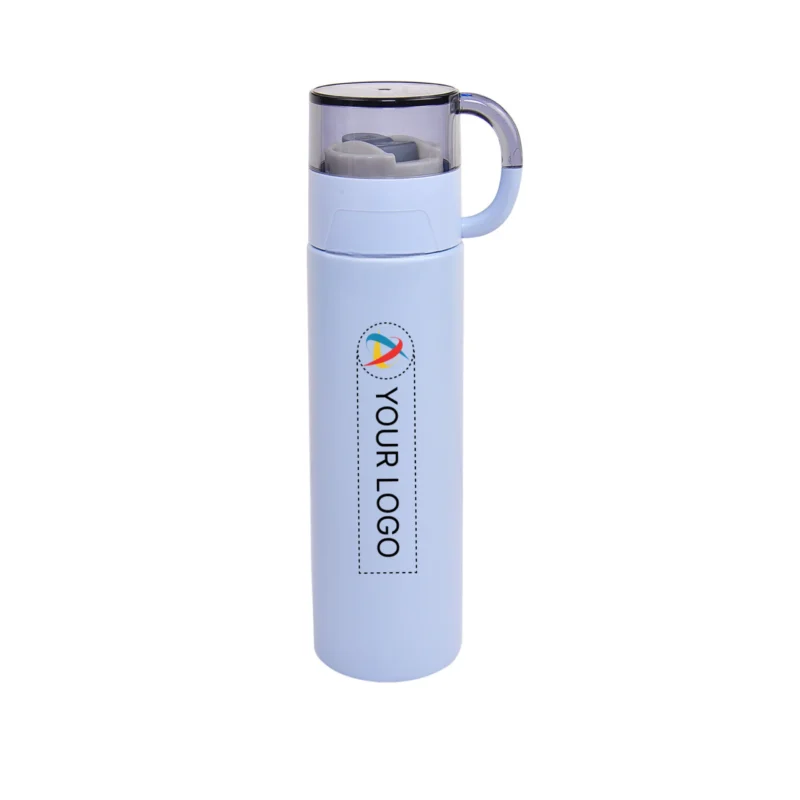 Buy Cloud Blue Sports Bottle in bulk for Corporate Gifting | Corporate Gyft